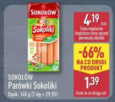 SOKOŁÓW Parówki Sokoliki