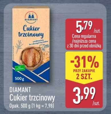 DIAMANT Cukier trzcinowy