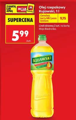 Olej rzepakowy Kujawski, 1l