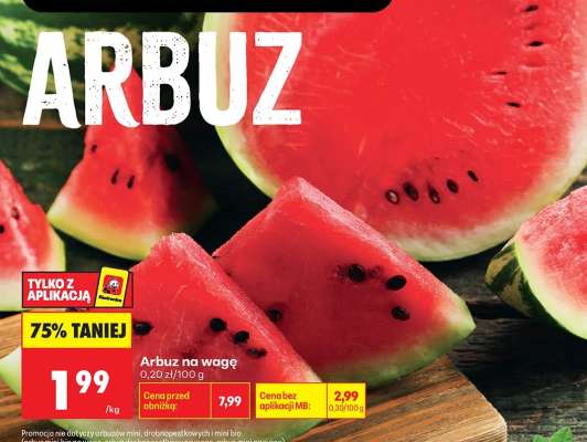 Arbuz na wagę