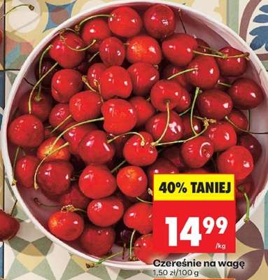 Czereśnie na wagę