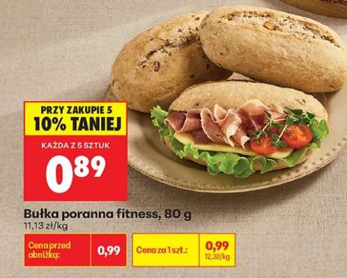 bułka poranna fitness , 80 g