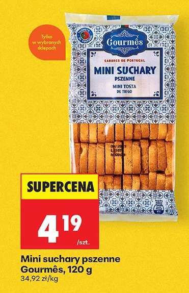 Mini suchary pszenne Gourmés, 120 g