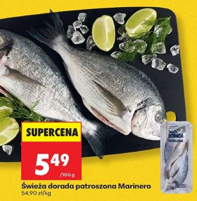 Świeża dorada patroszona Marinero