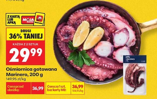 Ośmiornica gotowana Marinero, 200 g