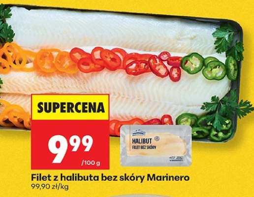 Filet z halibuta bez skóry Marinero