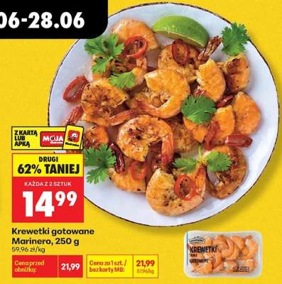 Krewetki gotowane Marinero 250 g