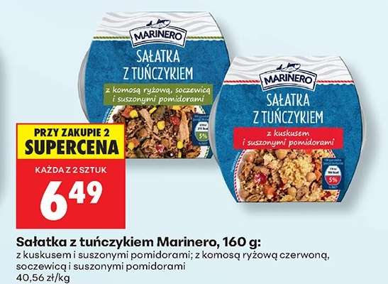 Sałatka z tuńczykiem Marinero, 160 g