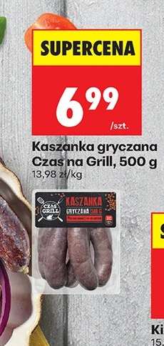 Kaszanka gryczana Czas na Grill, 500 g