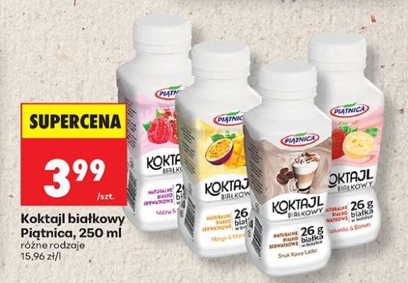 Koktajl białkowy Piątnica, 250 ml