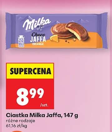 Ciastka Milka Jaffa, 147 g