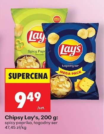 Chipsy Lay's, 200 g