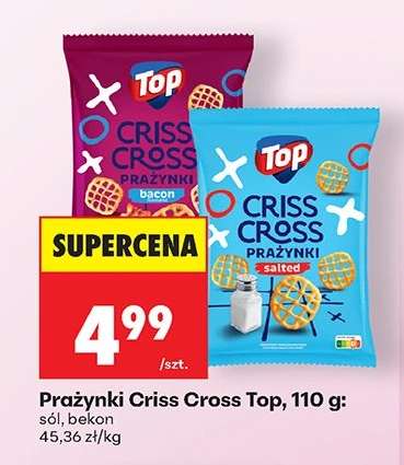 Prażynki Criss Cross Top, 110 g