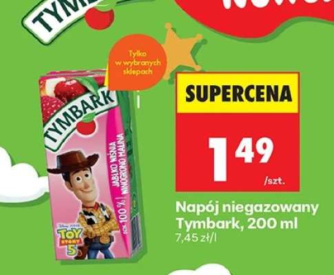 Napój niegazowany Tymbark, 200 ml