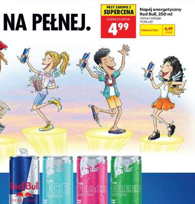 NAPÓJ ENERGETYCZNY RED BULL 250 ML