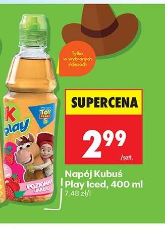 Napój Kubuś Play Iced, 400 ml