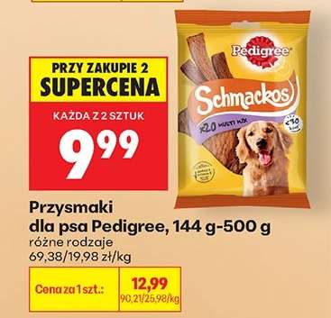 Przysmaki dla psa Pedigree 144 g 500 g