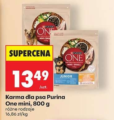 Karma dla psa Purina One Mini 800 g