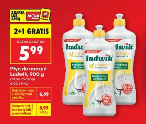 Płyn do naczyń Ludwik 900 g