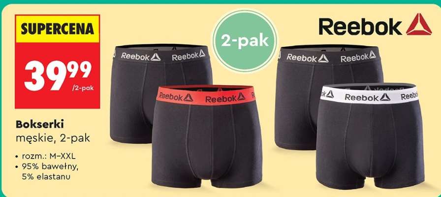 Bokserki męskie , 2 pak