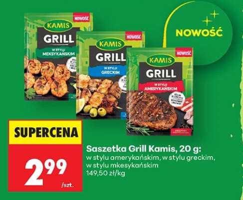 Saszetka Grill Kamis, 20 g