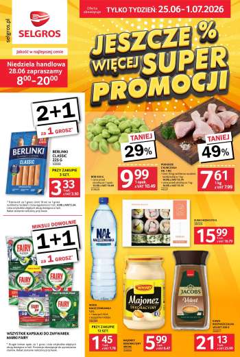 Gazetka Selgros - 25.06.2026 - 1.07.2026.