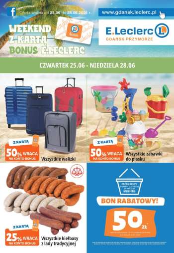 Gazetka E.Leclerc - 25.06.2026 - 28.06.2026.