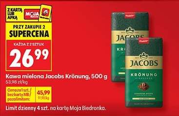 Kawa mielona Jacobs Krönung, 500 g
