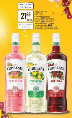 Likier Lubelska 3 rodzaje