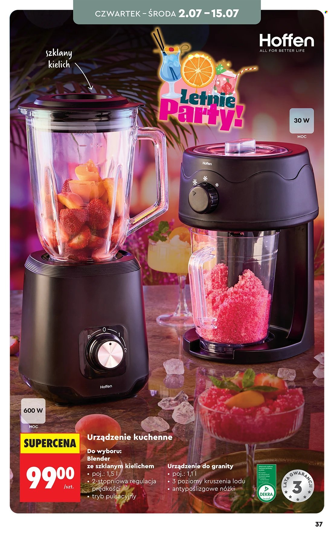 Leták Biedronka - 27.6.2026 - 15.7.2026. Strana 37