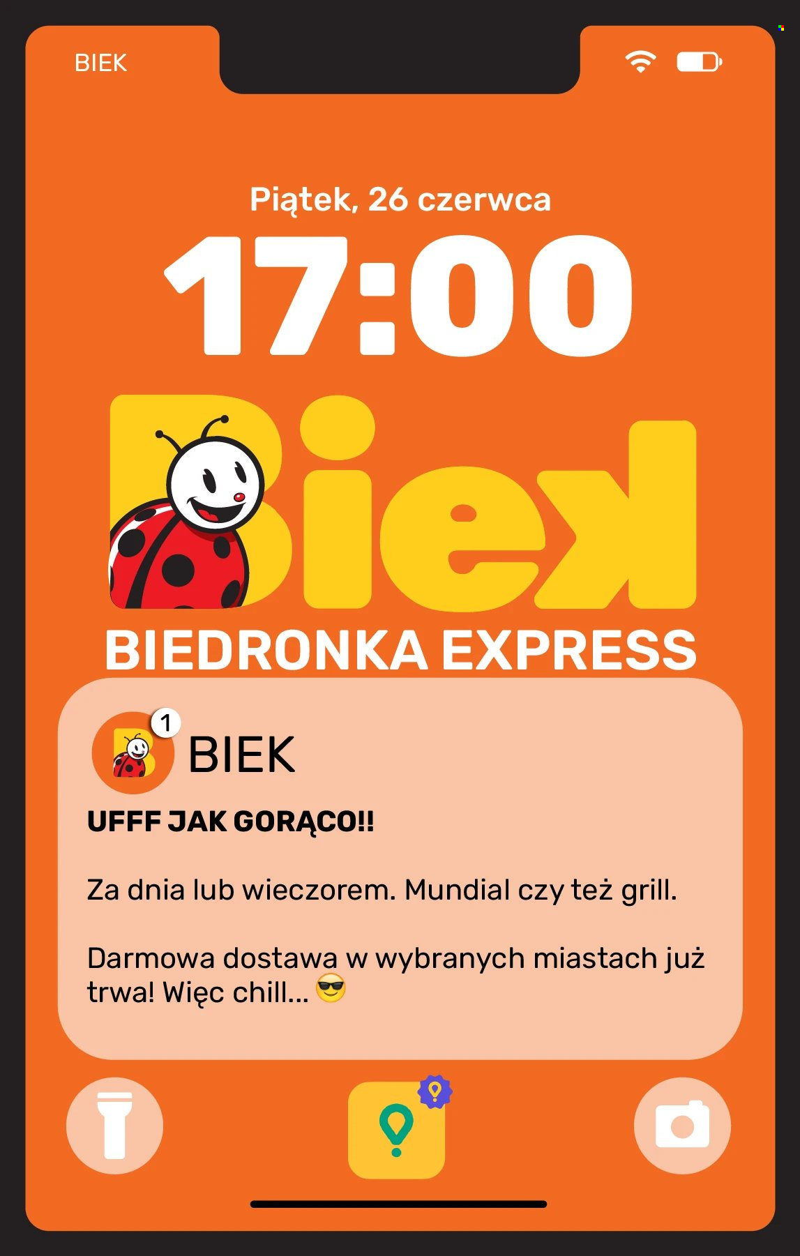 Gazetka Biedronka - 26.06.2026 - 28.06.2026. Strona 1