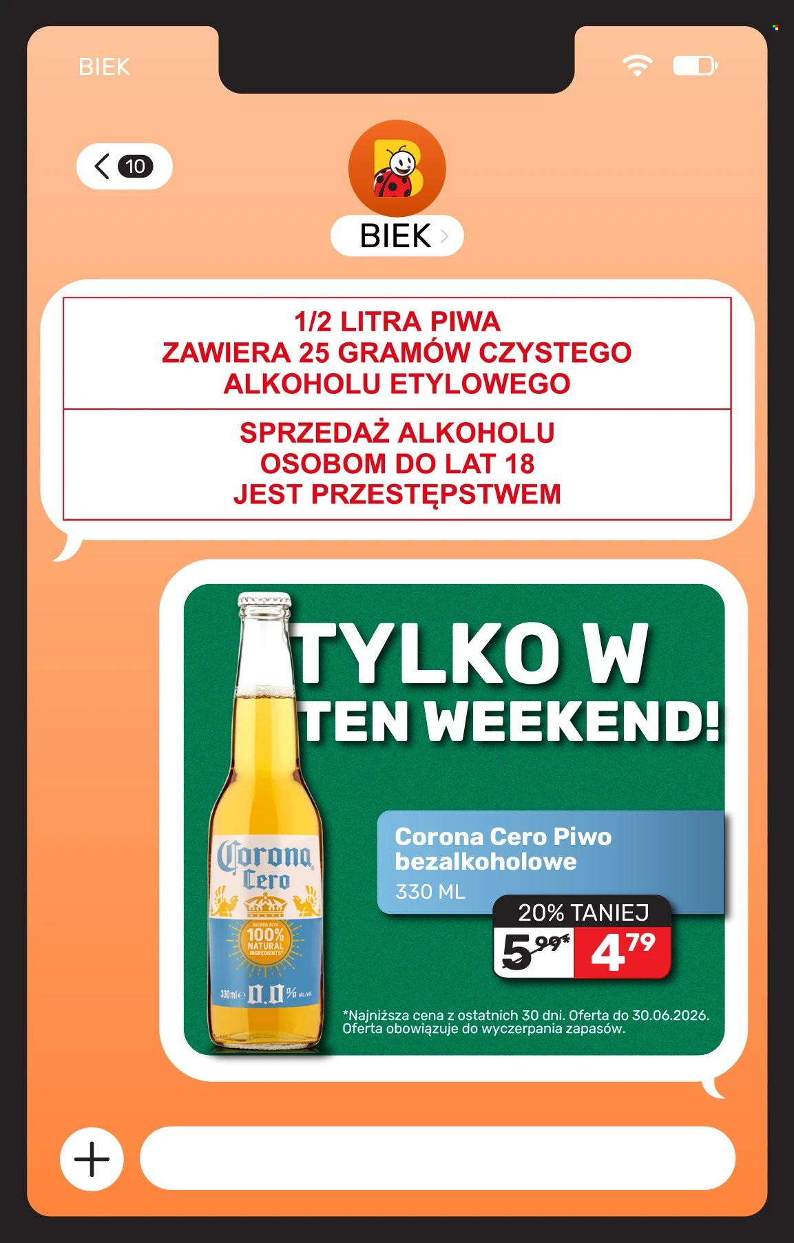 Gazetka Biedronka - 26.06.2026 - 28.06.2026. Strona 18