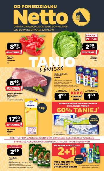 Gazetka Netto - 29.06.2026 - 4.07.2026.