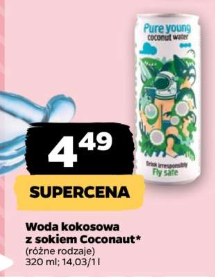 Woda kokosowa z sokiem Coconaut