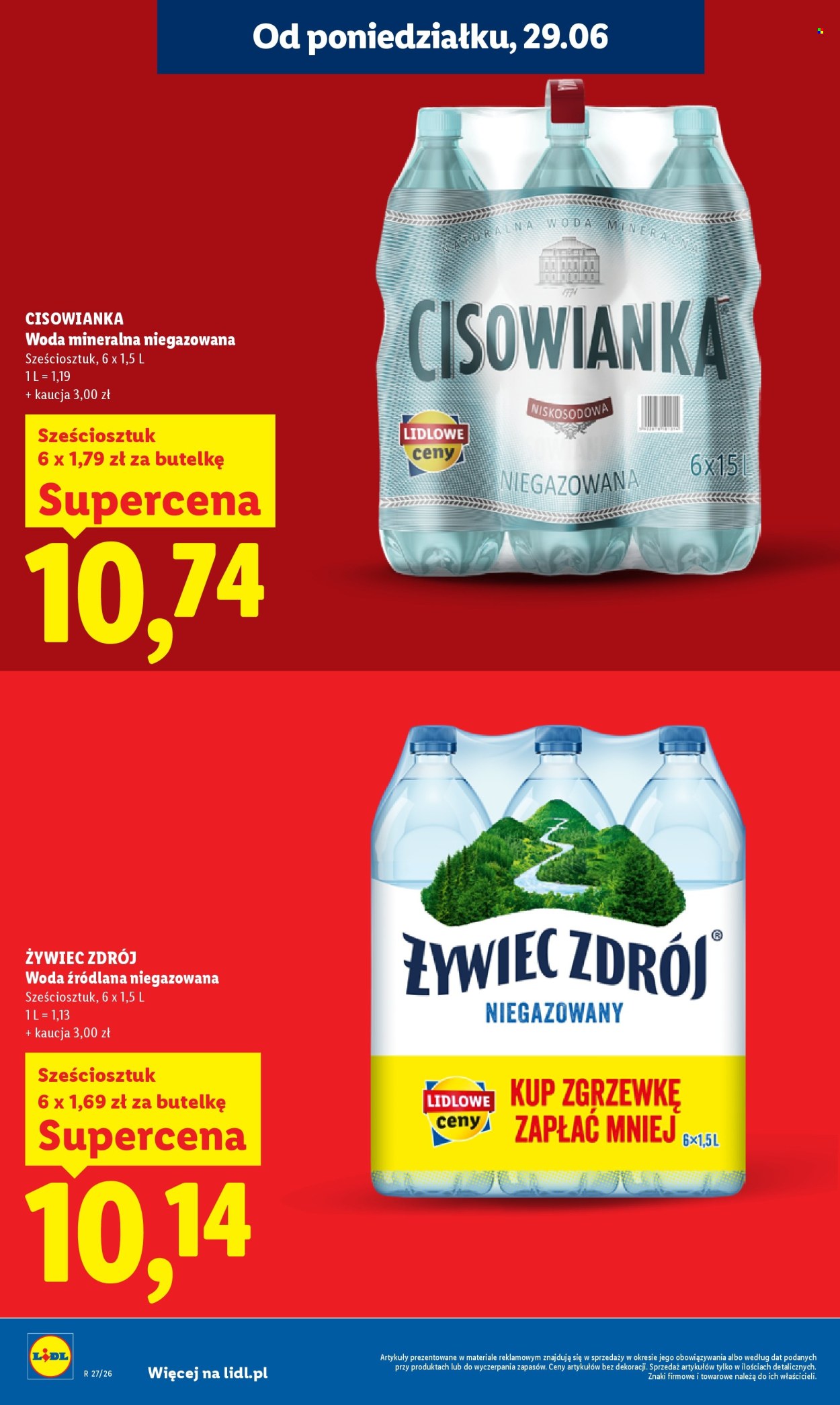 Leták Lidl - 29.6.2026 - 1.7.2026. Strana 12