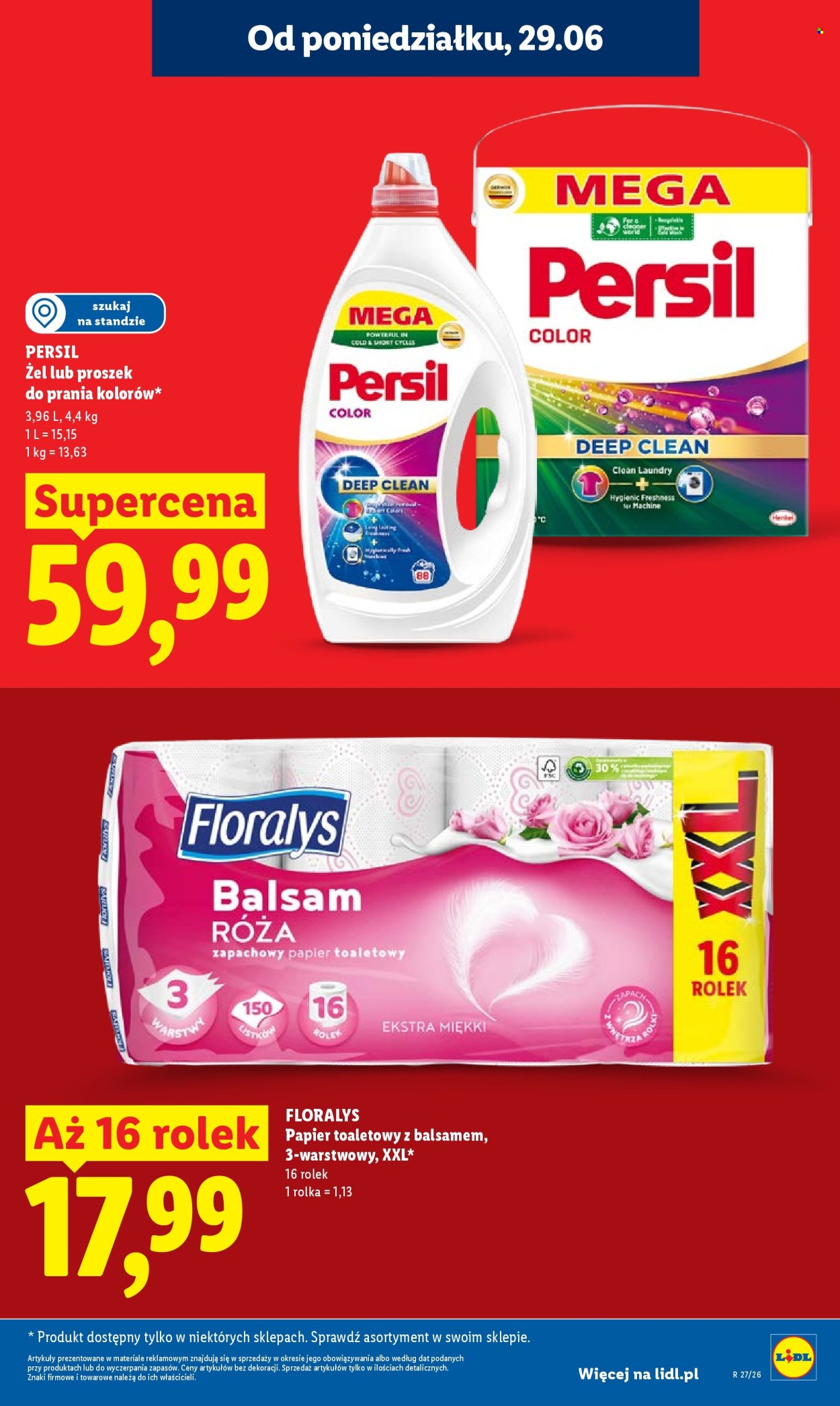 Leták Lidl - 29.6.2026 - 1.7.2026. Strana 15
