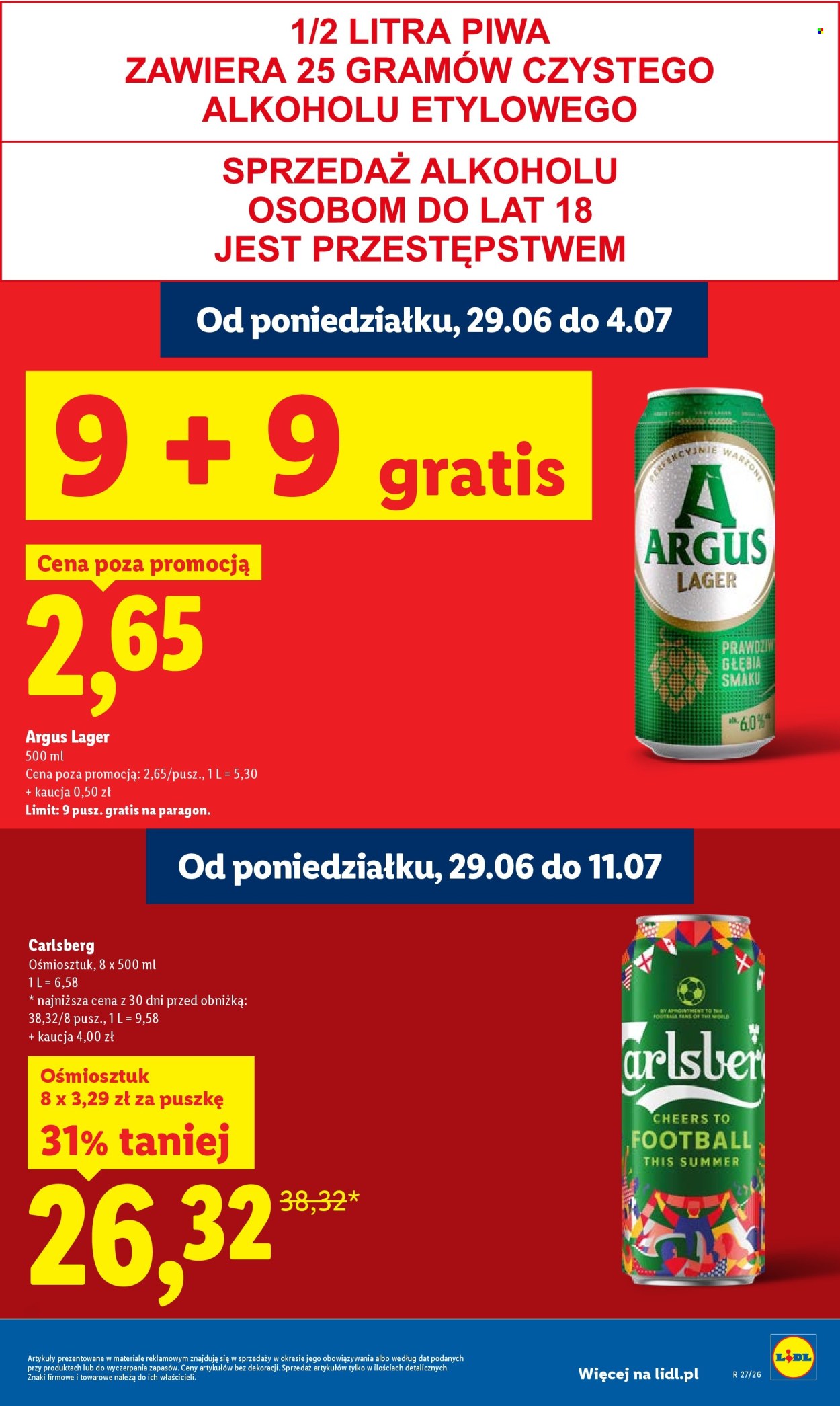Leták Lidl - 29.6.2026 - 1.7.2026. Strana 17