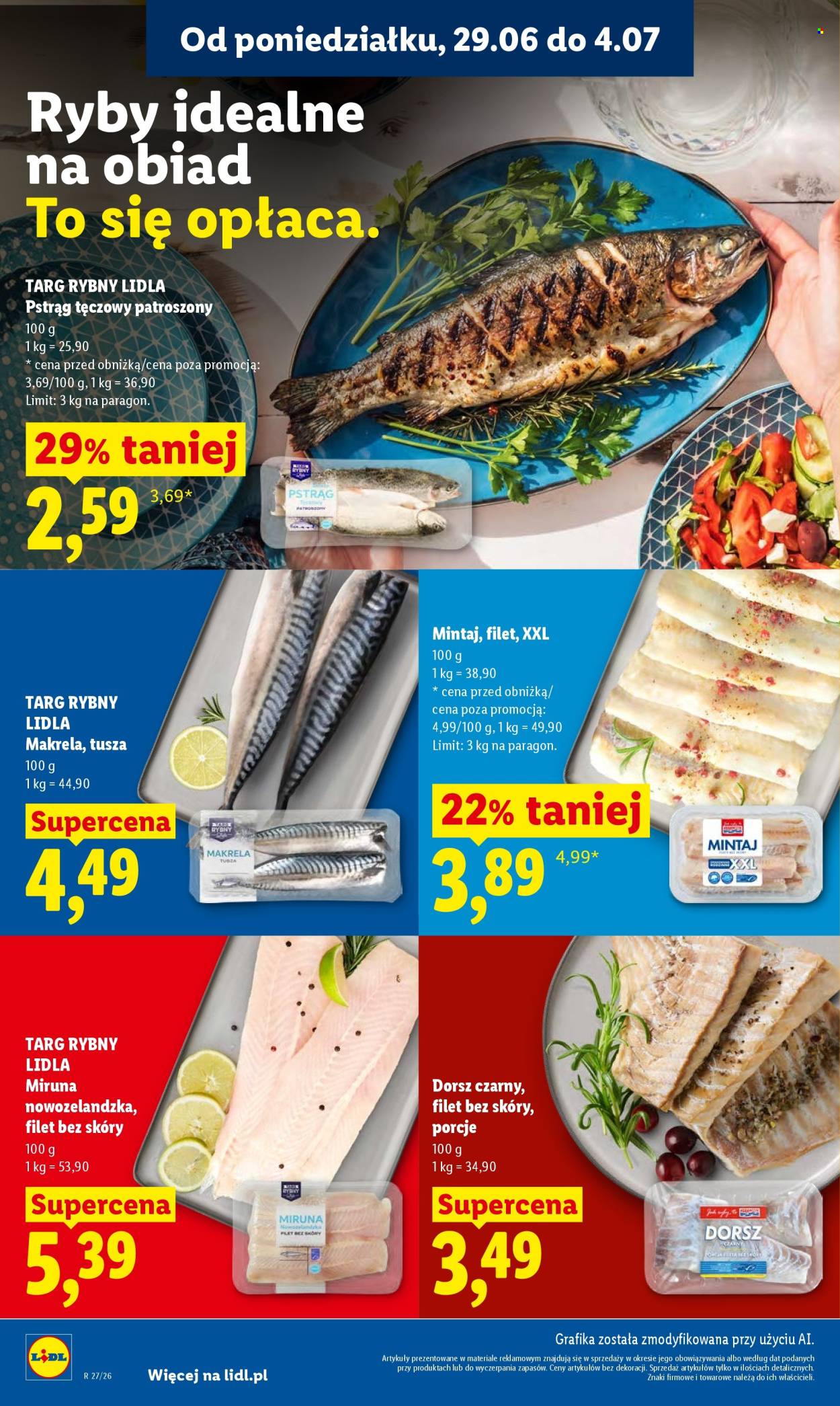 Leták Lidl - 29.6.2026 - 1.7.2026. Strana 48