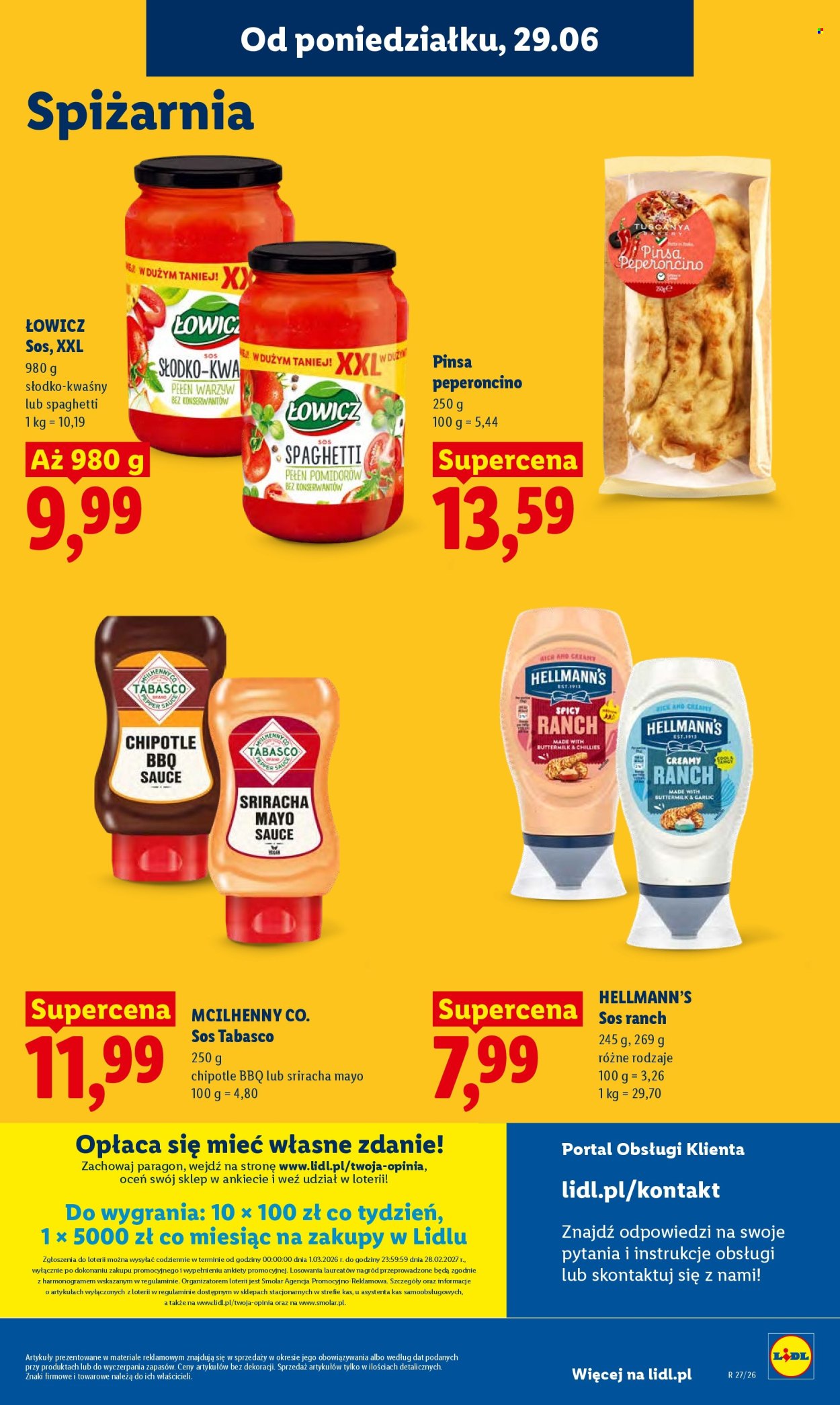 Leták Lidl - 29.6.2026 - 1.7.2026. Strana 49