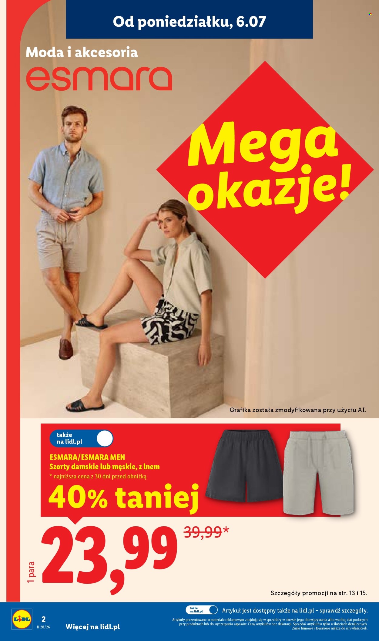 Leták Lidl - 6.7.2026 - 11.7.2026. Strana 2