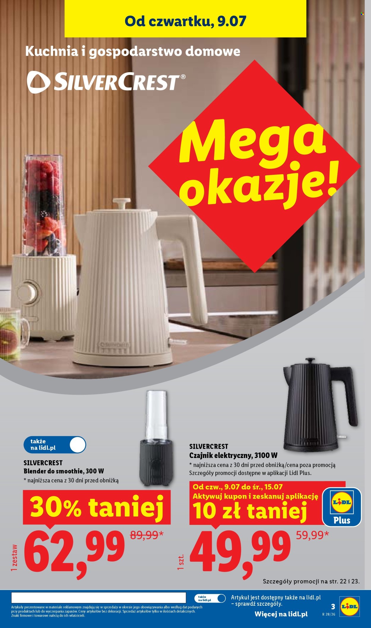 Leták Lidl - 6.7.2026 - 11.7.2026. Strana 3