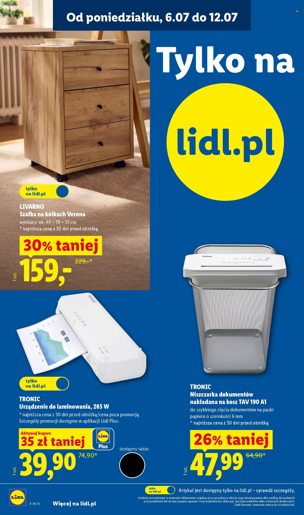 Leták Lidl - 6.7.2026 - 11.7.2026. Strana 8