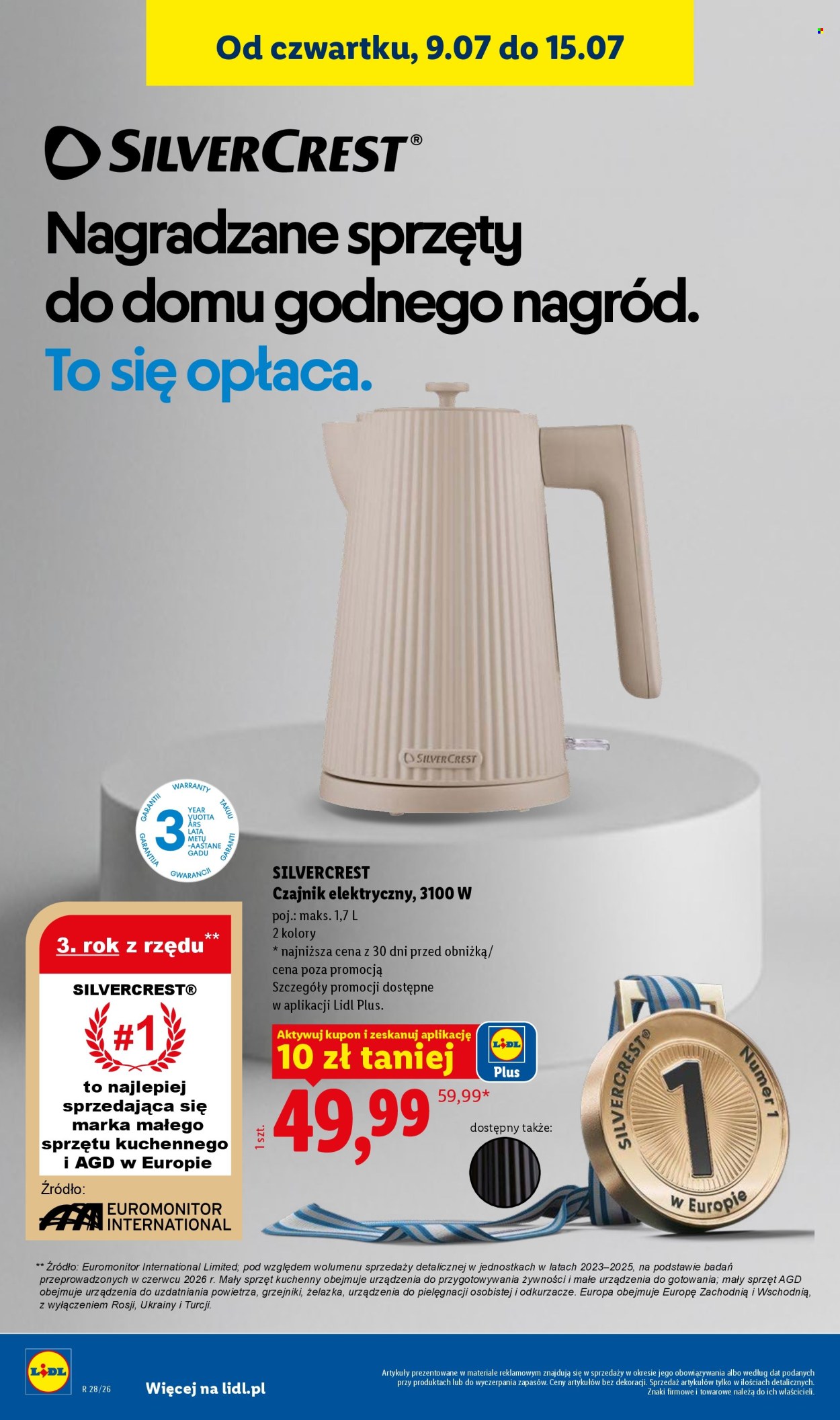 Leták Lidl - 6.7.2026 - 11.7.2026. Strana 28
