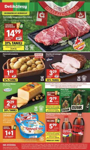 Gazetka Delikatesy Centrum - 2.07.2026 - 8.07.2026.