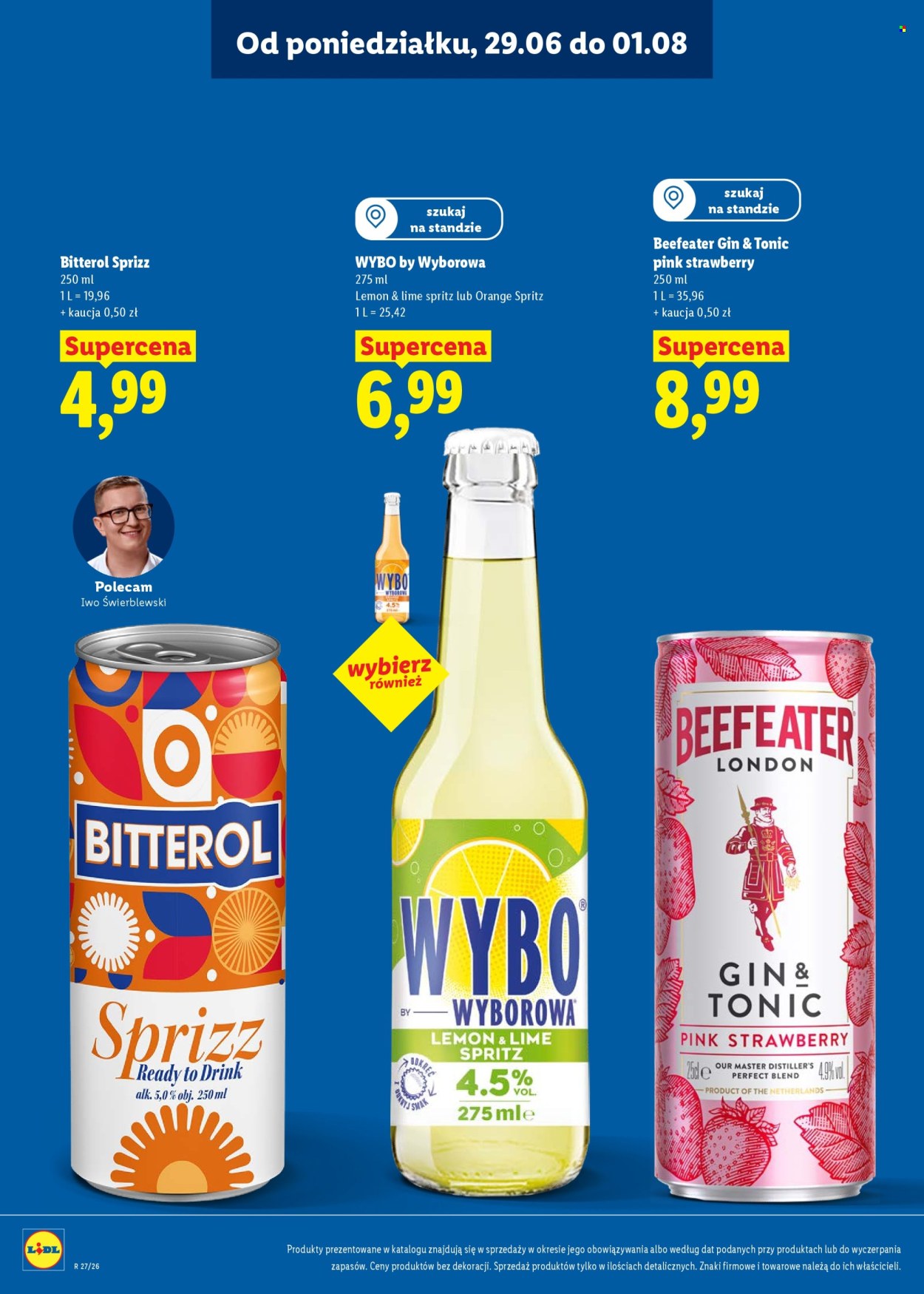 Leták Lidl - 29.6.2026 - 1.8.2026. Strana 20