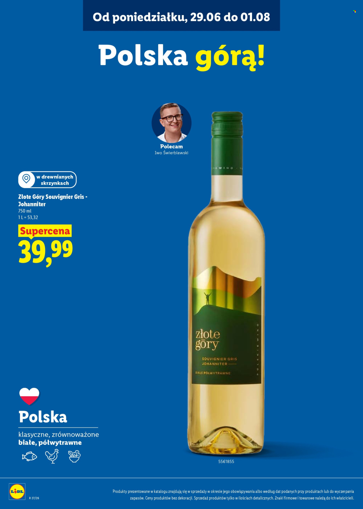 Leták Lidl - 29.6.2026 - 1.8.2026. Strana 9