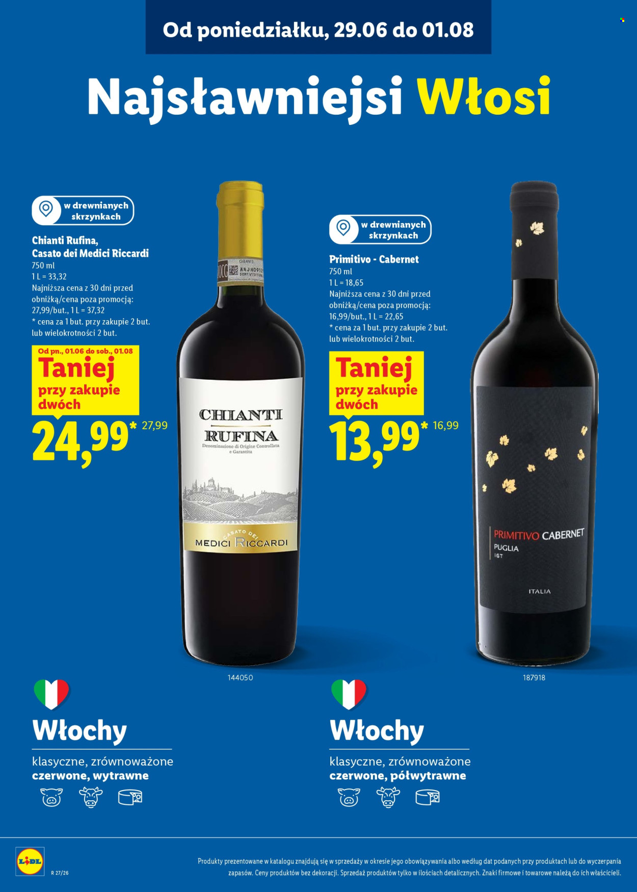 Leták Lidl - 29.6.2026 - 1.8.2026. Strana 23