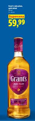 Grant's ruby plum, spirit drink