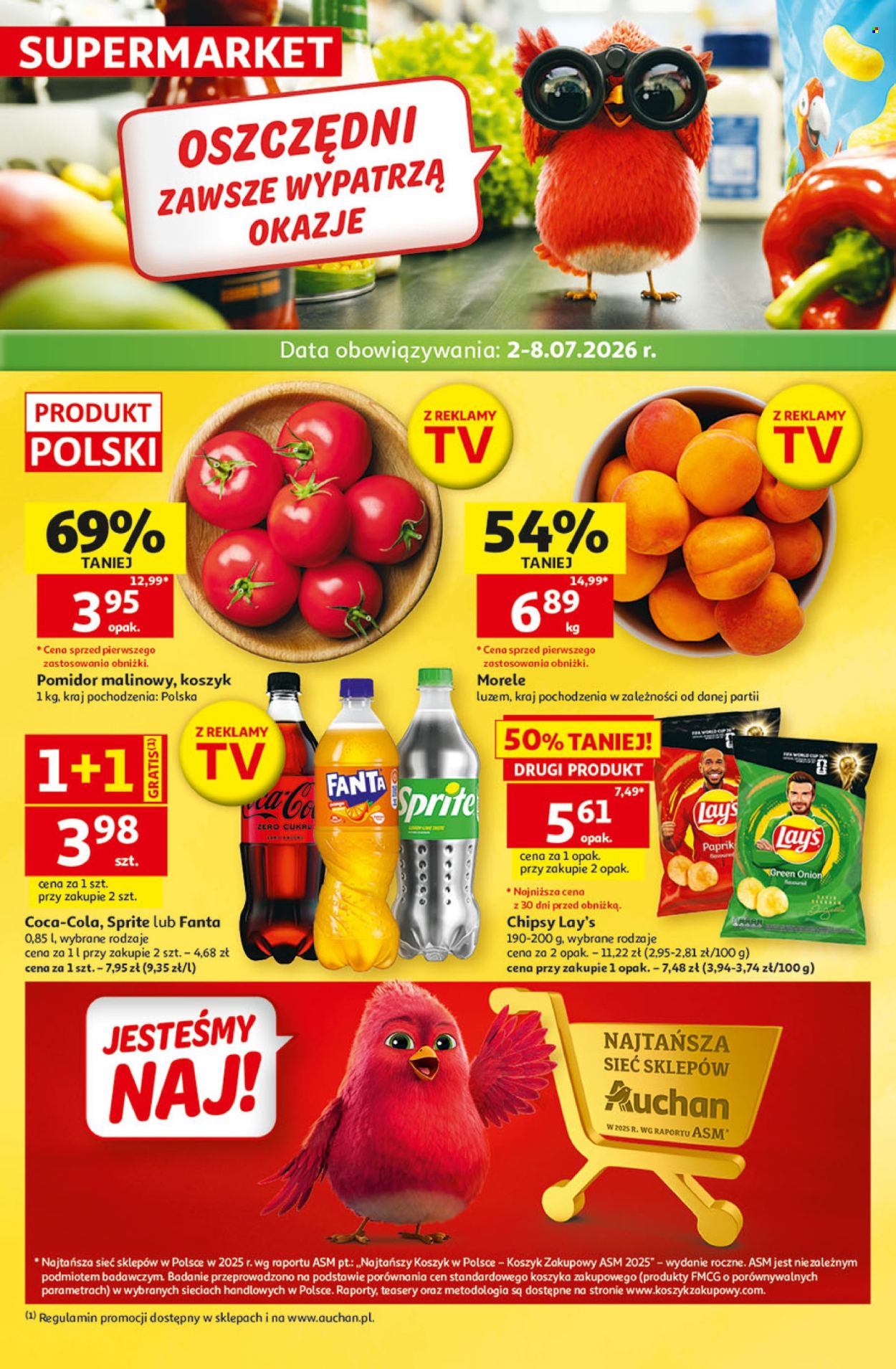 Gazetka Auchan - 2.07.2026 - 8.07.2026. Strona 1