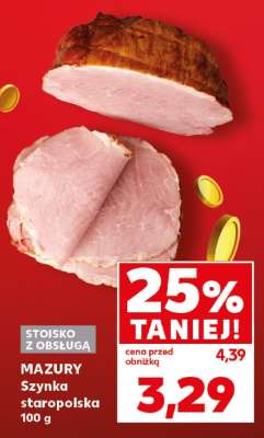 MAZURY Szynka staropolska 100 g